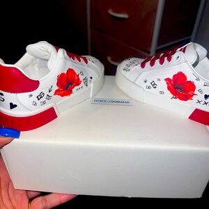 Toddle girl D&G gym shoes